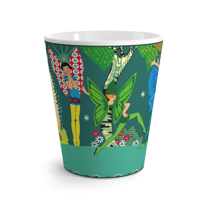 Enchanting Fairies of A Midsummer Night's Dream Latte Mug
