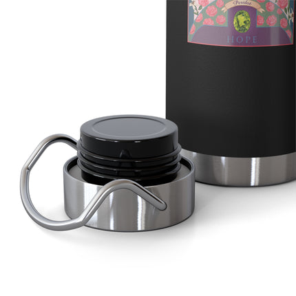 August & Peridot (from the Gem Series) by Sofia Chiostri Copper Vacuum Insulated Bottle, 22oz