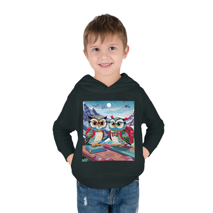 Whimsical Wise Ones Toddler Pullover Fleece Hoodie