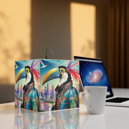 Cyber Toucan Chic Light Cube Lamp