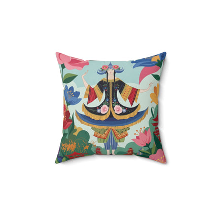 🌸🏯 The Lady Of The Pagoda Garden Scented Soy Candle – Art Deco Floral Fantasy