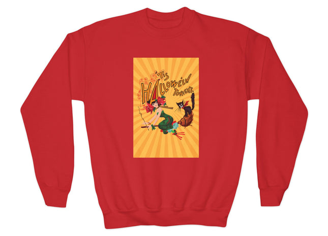 The Bewitching Ride Youth Crewneck Sweatshirt