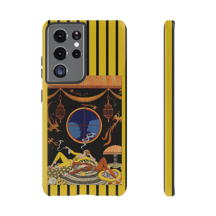 Falbalas et fanfreluches La paresse (Laziness) by George Barbier Phone Cases