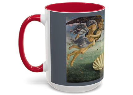 Birth of Venus by Sandro Botticelli Colorful Mugs (11oz, 15oz)