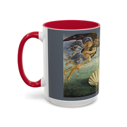 Birth of Venus by Sandro Botticelli Colorful Mugs (11oz, 15oz)