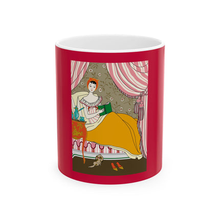 A Moment of Elegance and Comfort 11 oz Ceramic Mug