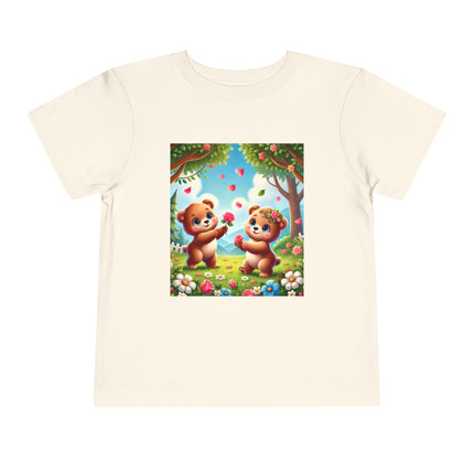 Teddy Bear Friendship Toddler Short Sleeve Tee