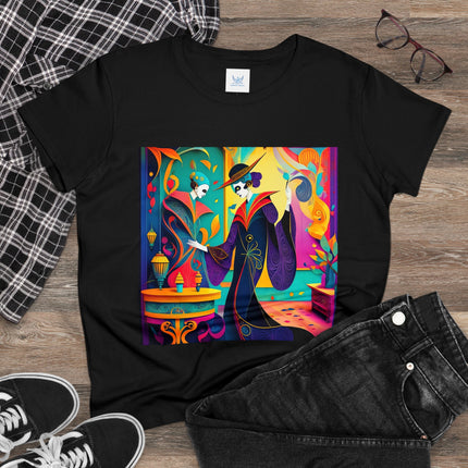 Phantoms of Elegance Women's Midweight Cotton Tee