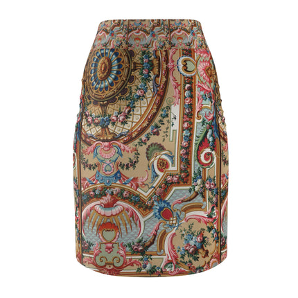 L'Ornement Polychrome by Albert Racine Women's Pencil Skirt (AOP)
