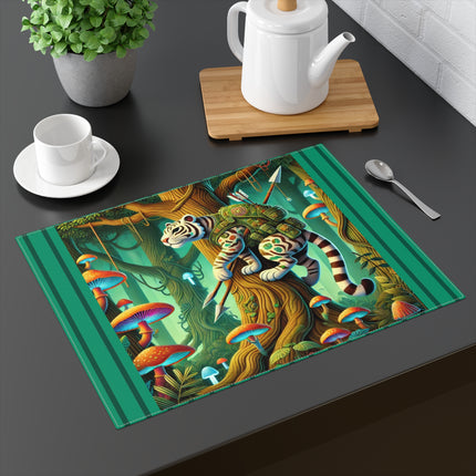 Silent Stripes Placemat, 1pc