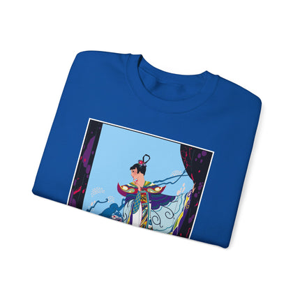 A Visual Journey by Umberto Brunelleschi Women's Heavy Blend™ Crewneck Sweatshirt