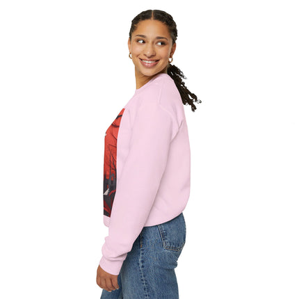 Halloween Night Scene Unisex Heavy Blend™ Crewneck Sweatshirt