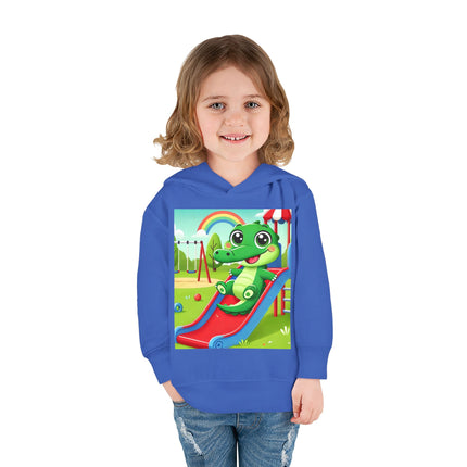 Playground Crocodile Joy Toddler Pullover Fleece Hoodie