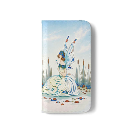 🧚🦋 The Jeweled Wing Fairy Flip Case – Art Deco Fairy Fantasy