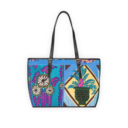 Floral Design by Emile-Alain Séguy PU Leather Shoulder Bag