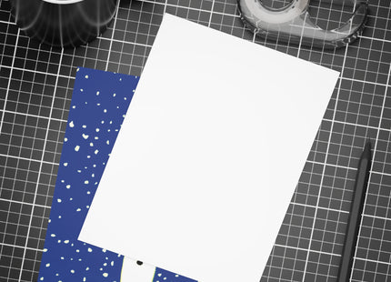 Snowman in Falling Snow Postcard Bundles (envelopes included)