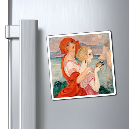 Sur la Route d'Anacapri by Gerda Wegener Magnets (3 Sizes)