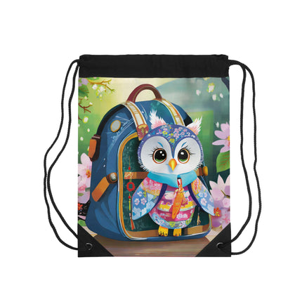 Baby Owl Drawstring Bag