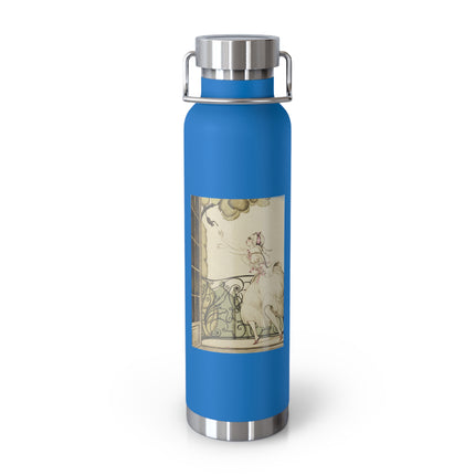 Sur talons rouges (On Red Heels) pl 02 by Gerda Wegener Copper Vacuum Insulated Bottle, 22oz