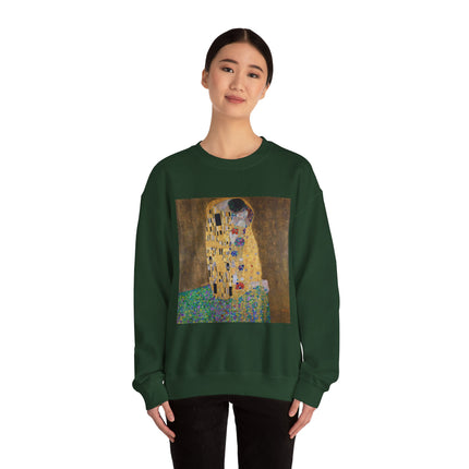 The Kiss by Gustav Klimt Heavy Blend™ Crewneck Sweatshirt