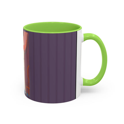 L’Entracte by Georges Lepape Colorful Mugs (11oz, 15oz)