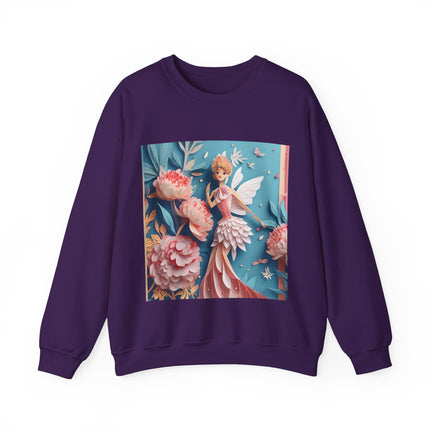 Peony Fairy Unisex Heavy Blend™ Crewneck Sweatshirt