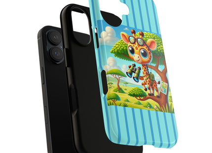 Giraffe Lookout Phone Cases