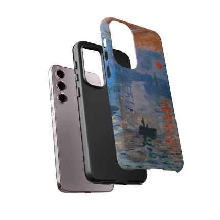 Sunrise by Claude Monet Phone Cases
