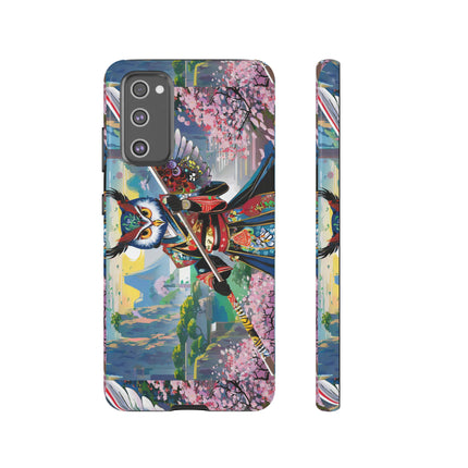 Cyberpunk Samurai Owl Phone Cases