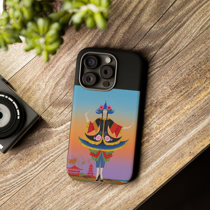 Colorful Dancer Phone Case – Vibrant Grace & Cultural Elegance