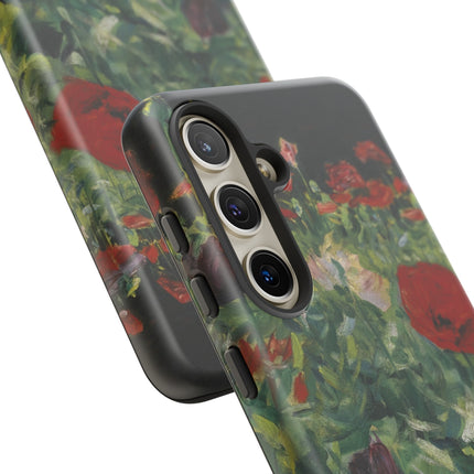 Poppies (A Study of Poppies for Carnation, Lily, Lily, Rose) by John Singer Sargent Phone Cases