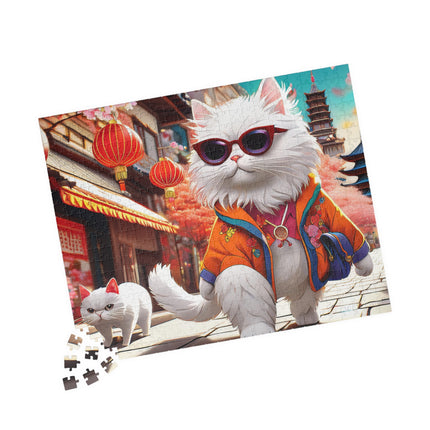 Fashionista Feline Puzzle (110, 252, 520, 1014-piece)
