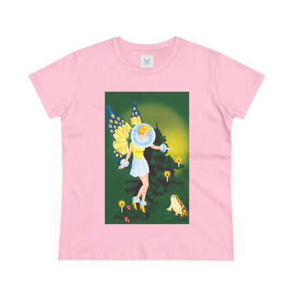 The Enchanted Encounter Women's Midweight Cotton Tee