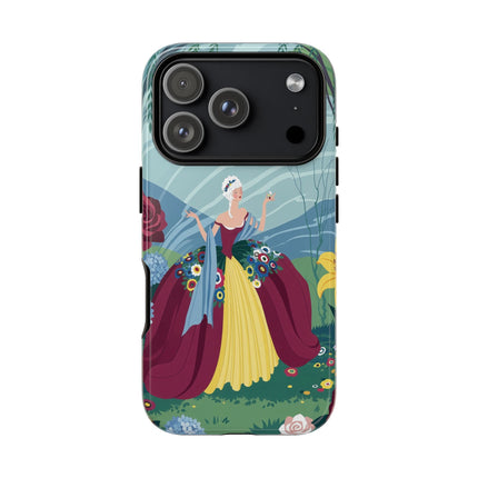 🌹🌿 The Willow Garden Promenade Phone Case – Art Deco Floral Elegance