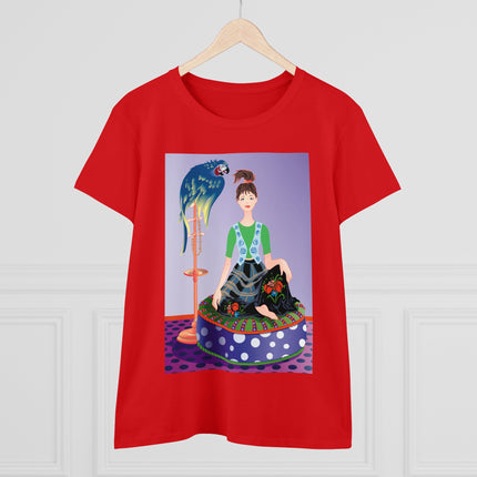 Colors of Serenity Women's Midweight Cotton Tee