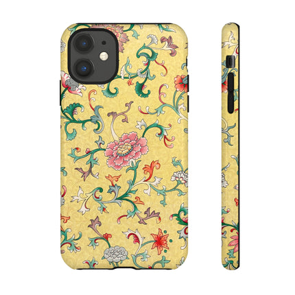 Flower Illustration by Owen Jones Phone Cases