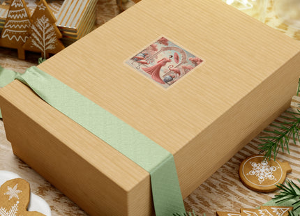 Petals, Porcelain, and Flamingos Kiss-Cut Stickers (4 Stickers)