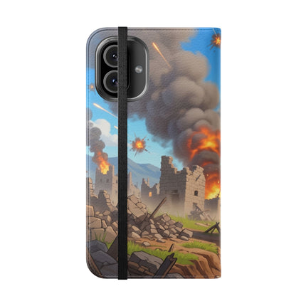 🐦✈️ The Cardinal Dive Bomber Flip Case – Bold Flight & Fearless Adventure