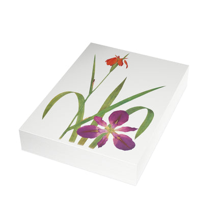 Iris Fulva & Iris Fulvala: Botanical Elegance from The Genus Iris Postcards (envelopes included) - Bundles of 10, 30, 50 Pieces