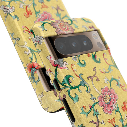Flower Illustration by Owen Jones Phone Cases