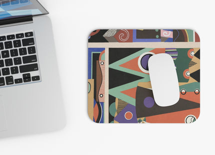 Collection decors et couleurs Pl.03 by Georges Valmiers Mouse Pad, Rectangle