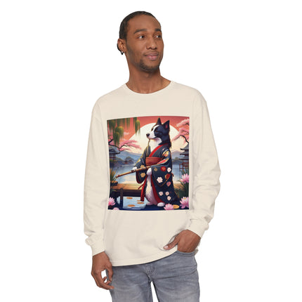 Border Collie Warrior Long Sleeve T-Shirt