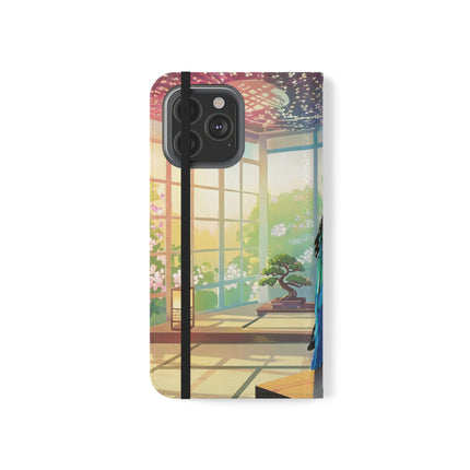 🎧🦜 Parrot DJ Flip Case – Neon Beats & Cyber Groove