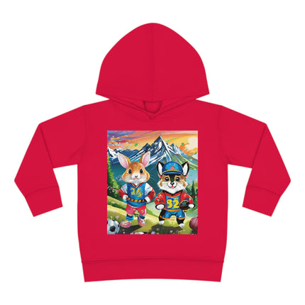 Animal Athletes Toddler Pullover Fleece Hoodie
