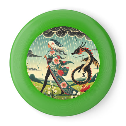 Dragon Fairy’s Stride Wham-O Frisbee – Stormfire Grace & Blossoming Power