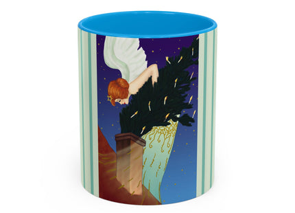 The Christmas Angel Colorful Mugs (11oz, 15oz)
