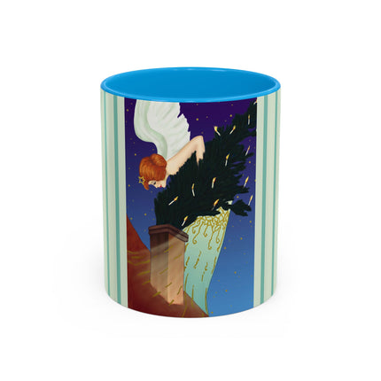 The Christmas Angel Colorful Mugs (11oz, 15oz)