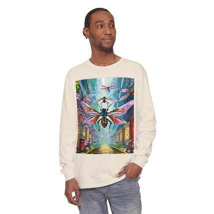 Neon Swarm Long Sleeve T-Shirt