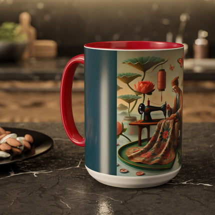 The Tailor’s Garden Colorful Mugs (11oz, 15oz)