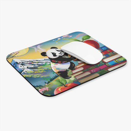 Cute Panda Mouse Pad, Rectangle
